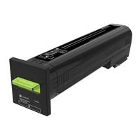 Lexmark CS820, CX820, CX825, CX860 Black Return Program Toner Cartridge (8,000 Yield)