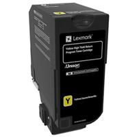 Lexmark CS725 High Yield Yellow Return Program Toner Cartridge for US Government (12,000 Yield) (TAA