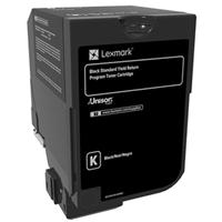 Lexmark CS720, CS725, CX725 Black Return Program Toner Cartridge for US Government (7,000 Yield) (TA