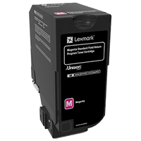 Lexmark CS720, CS725, CX725 Magenta Return Program Toner Cartridge (7,000 Yield)