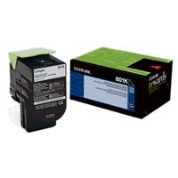 Lexmark CX310, CX410, CX510 Black Return Program Toner Cartridge for US Government (1,000 Yield) (TA