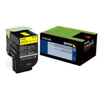 Lexmark CX310, CX410, CX510 Yellow Return Program Toner Cartridge for US Government (2,000 Yield) (T