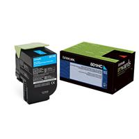 (801HC) CX410e, CX410de, CX410dte, CX510e, CX510dhe, CX510dthe High Yield Cyan Return Program Toner