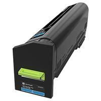 Lexmark CX860 Ultra High Yield Cyan Toner Cartridge (55,000 Yield)