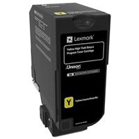 Lexmark CX725 High Yield Yellow Return Program Toner Cartridge for US Government (16,000 Yield) (TAA