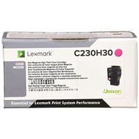 Lexmark C2325  MC2325 High Yield Magenta Toner Cartridge (2 300 Yield)