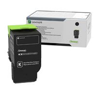 Lexmark C2535, MC2535, MC2640 C250U10 Black Ultra High Yield Toner Cartridge (8,000 Yield)
