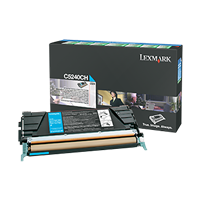 Lexmark C524, C532, C534 High Yield Cyan Toner Cartridge (5,000 Yield)