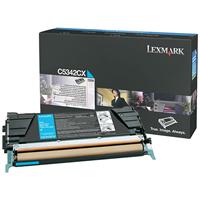 Lexmark C534 Extra High Yield Cyan Toner Cartridge (7,000 Yield)