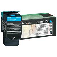 C540, C543, C544, C546, X543, X544, X546 Series Cyan Return Program Toner (1,000 Yield)