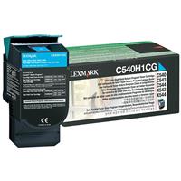 C540, C543, C544, C546, X543, X544, X546 Series High Yield Cyan Return Program Toner (2,000 Yield)