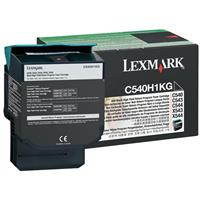 C540, C543, C544, C546, X543, X544, X546 Series High Yield Black Return Program Toner (2,500 Yield)