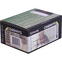 C540, C543, C544, X543, X544 Series High Yield Yellow Return Program Toner (2,000 Yield) (TAA Compli
