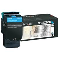 C544, C546, X544, X546 Series Extra High Yield Cyan Toner (4,000 Yield)