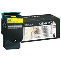 C544, C546, X544, X546 Series Extra High Yield Yellow Toner (4,000 Yield)