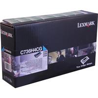 Government C736,X736,X738 High Yield Cyan Return Program Toner (10,000 Yield) (TAA Compliant version