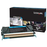 Lexmark C746, C748 Cyan Toner Cartridge (7,000 Yield)