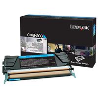 Lexmark C748 High Yield Cyan Toner Cartridge (10,000 Yield)