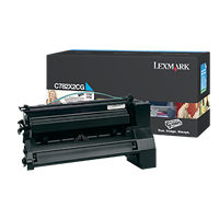 Lexmark C782, X782e Extra High Yield Cyan Toner Cartridge (15,000 Yield)