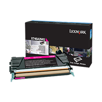 Lexmark X746, X748 Magenta Toner Cartridge (7,000 Yield)