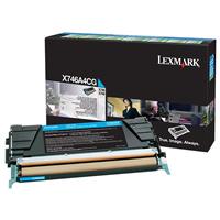 Lexmark X746  X748 Cyan Return Program Toner Cartridge for US Government (7 000 Yield) (TAA Complian