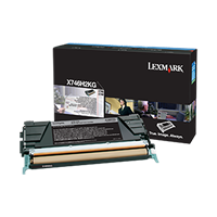 Lexmark X746, X748 High Yield Black Toner Cartridge (12,000 Yield)
