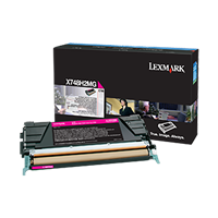 Lexmark X748 High Yield Magenta Toner Cartridge (10,000 Yield)