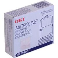 Microline 380, 390, 390 Turbo, 391, 391Turbo Black Fabric Ribbon (12, Box) (2M Characters)
