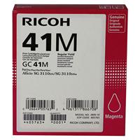 Aficio SG 3100SNw, 3110DN, 3110DNw, 3110SFNw,7100DN Magenta Ink (GC 41M) (2,200 Yield)