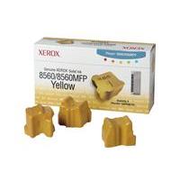 Phaser 8560, 8560MFP Yellow ColorStix Ink, 3 / Box, 3,400 Yield